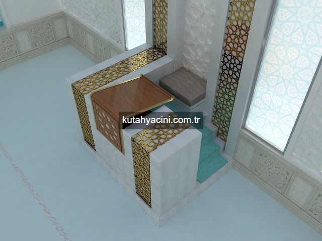 Cami Çinisi Kürsü-4 Sonay İlbay Mimarlık